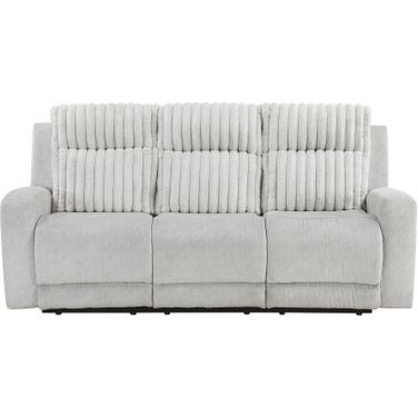 Benton Double Reclining Sofa In Gray
