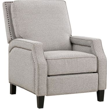 Berenson Push Back Reclining Chair In Beige