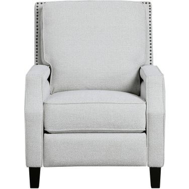 Berenson Push Back Reclining Chair In Gray