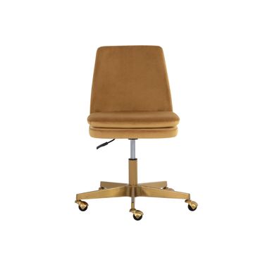 Berget Office Chair In Gold Sky