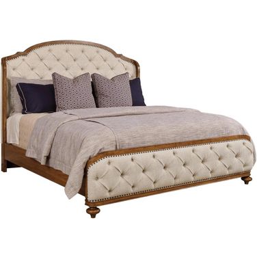 Berkshire Glendale Upholstered California King Shelter Bed