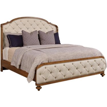 Berkshire Glendale Upholstered Queen Shelter Bed
