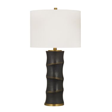 Berkshire Table Lamp In Black and Gold
