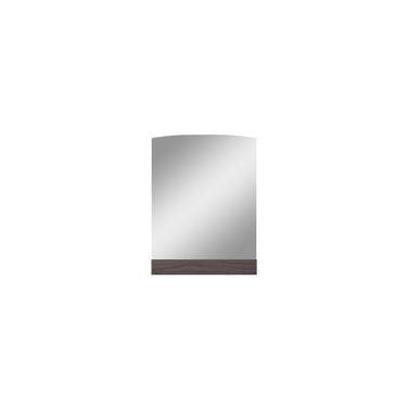 Berlin Rectangular Mirror In Chestnut and Light Grey