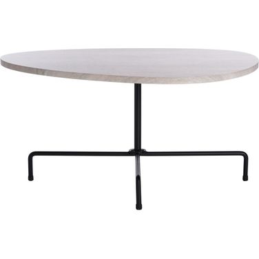 Berlin Tripod Coffee Table in Light Grey