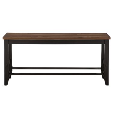Bermuda 24 Inch Counter Bench In Black