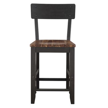 Bermuda 24 Inch Counter Stool Set of 2 In Black
