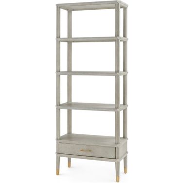 Bertram Etagere In Soft Gray