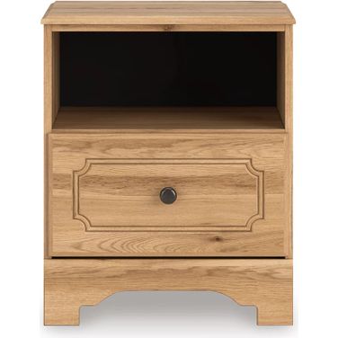 Bestmere Nightstand In Warm Brown