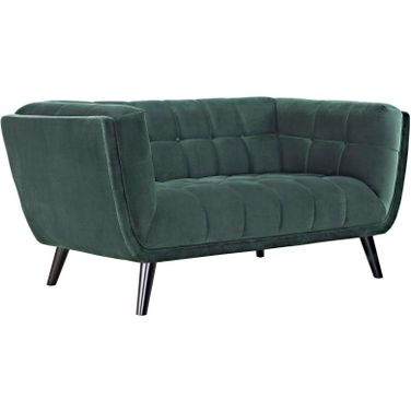 Bestow Green Performance Velvet Loveseat