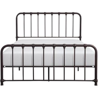 Bethany Dark Bronze Full Metal Bed In A Box