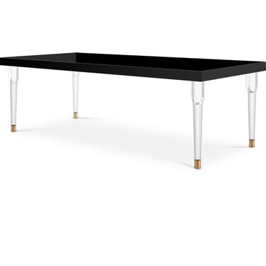 Bethany Dining Table In Black