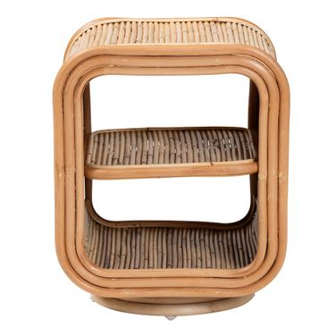 Bethari Rattan Nightstand In Natural