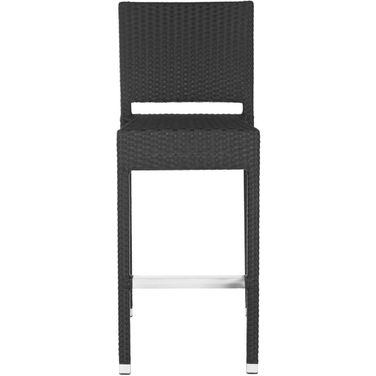 Bethel Black Indoor/Outdoor Bar Stool