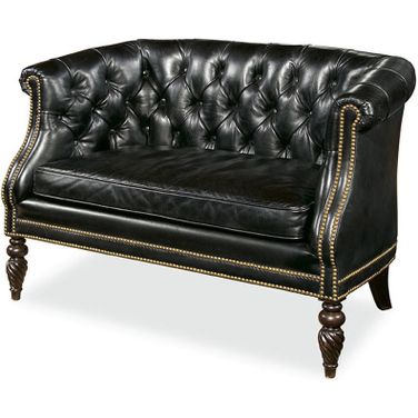 Beverly Settee In Black