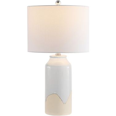 Bevlen Table Lamp in Antique White