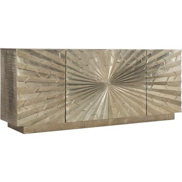 Melange Big Bang Silver 78" Entertainment Console
