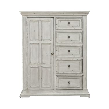 Big Valley White Door Chest