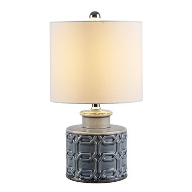 Bijou Ceramic Table Lamp in Blue
