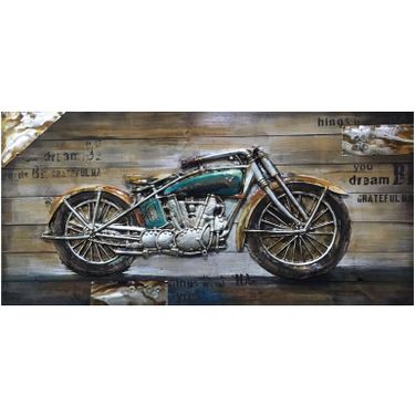 Bike Passion I Wall Art In Multicolor