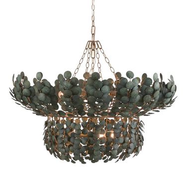 Bilal Chandelier In Eucalyptus Stain