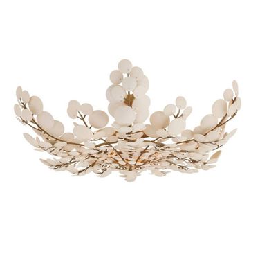 Bilal Flush Mount In Ivory
