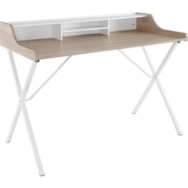Bin Oak Office Desk