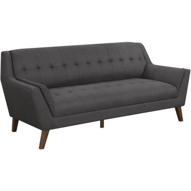 Binetti 79.1 Inch Sofa In Charcoal Pebble