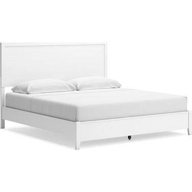 Binterglen King Panel Bed In White