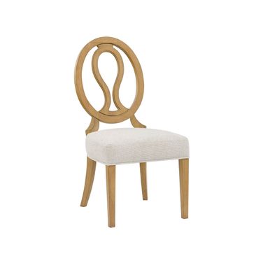 Birchaven Brindle Oval Side Chair Set of 2 In Brown