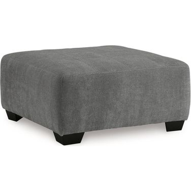 Birkdale Court Oversized Accent Ottoman In Gray