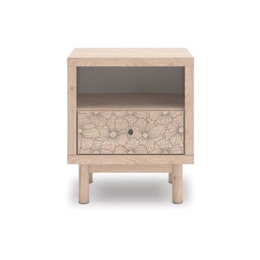 Birkmore Nightstand In Tan