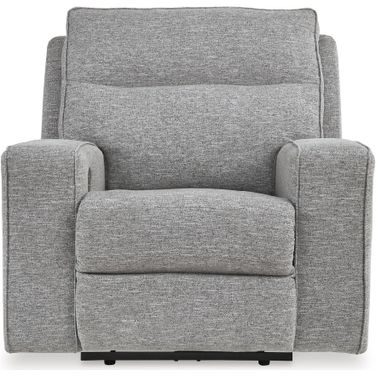 Biscoe Pewter Power Recliner