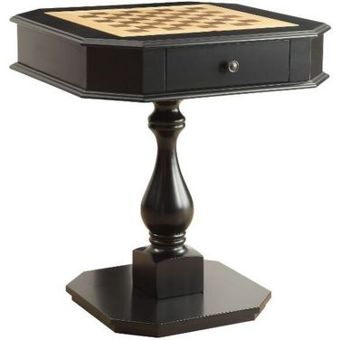Bishop Black Game Table