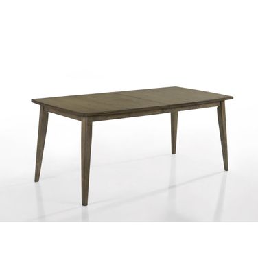 Bistro 72 Inch Rectangle Dining Table In Vintage Walnut