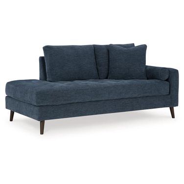Bixler Right-Arm Facing Corner Chaise In Navy