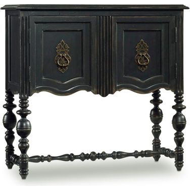 Melange Black 2 Door Chest
