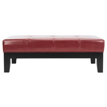 Black and Red Cocktail Ottoman