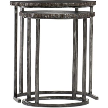 Melange Black Nesting Tables