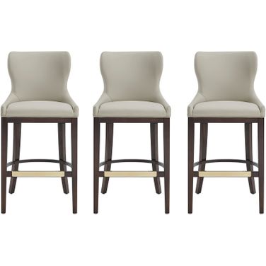 Blair Barstool Set of 3 In Stone
