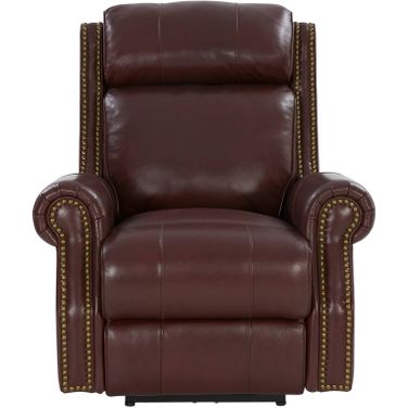 Blair Big and Tall Power Recliner with Power Head Rest In Cabernet