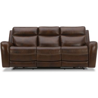 Blair Power Reclining Sofa In Cognac
