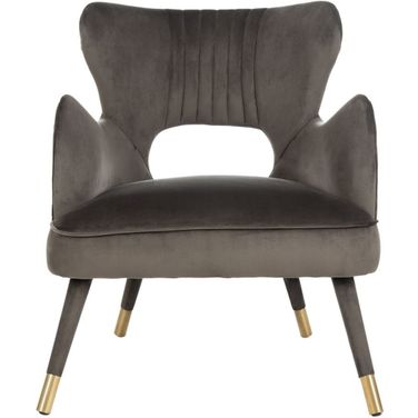 Blair Wingback Accent Chair in Gold