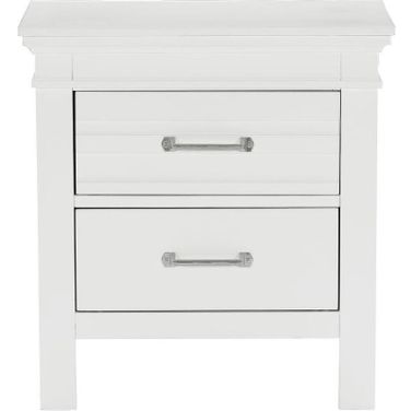 Blaire Farm White Nightstand