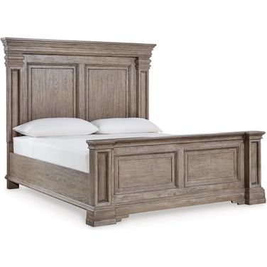 Blairhurst King Panel Bed In Grayish Brown