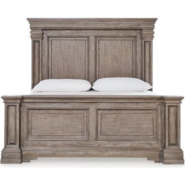 Blairhurst Queen Panel Bed In Grayish Brown