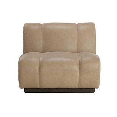 Blaise Swivel Lounge Chair In Sahara Sand