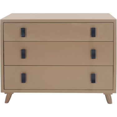 Blaize 3 Drawer Chest in Taupe