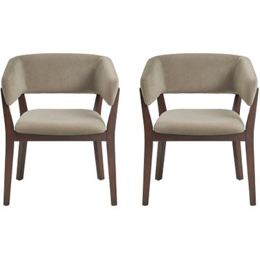 Blake Dining Armchair Set of 2 In Linen