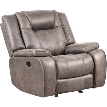 Blake Glider Recliner In Taupe